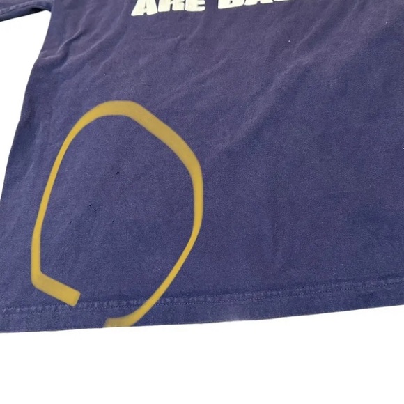 Cowboys Authentic Apparel Men’s Dallas Cowboys Short Sleeve Tee Blue Size Large - Picture 4 of 6